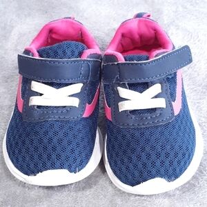 Little Girl Blue Sneakers Size 5